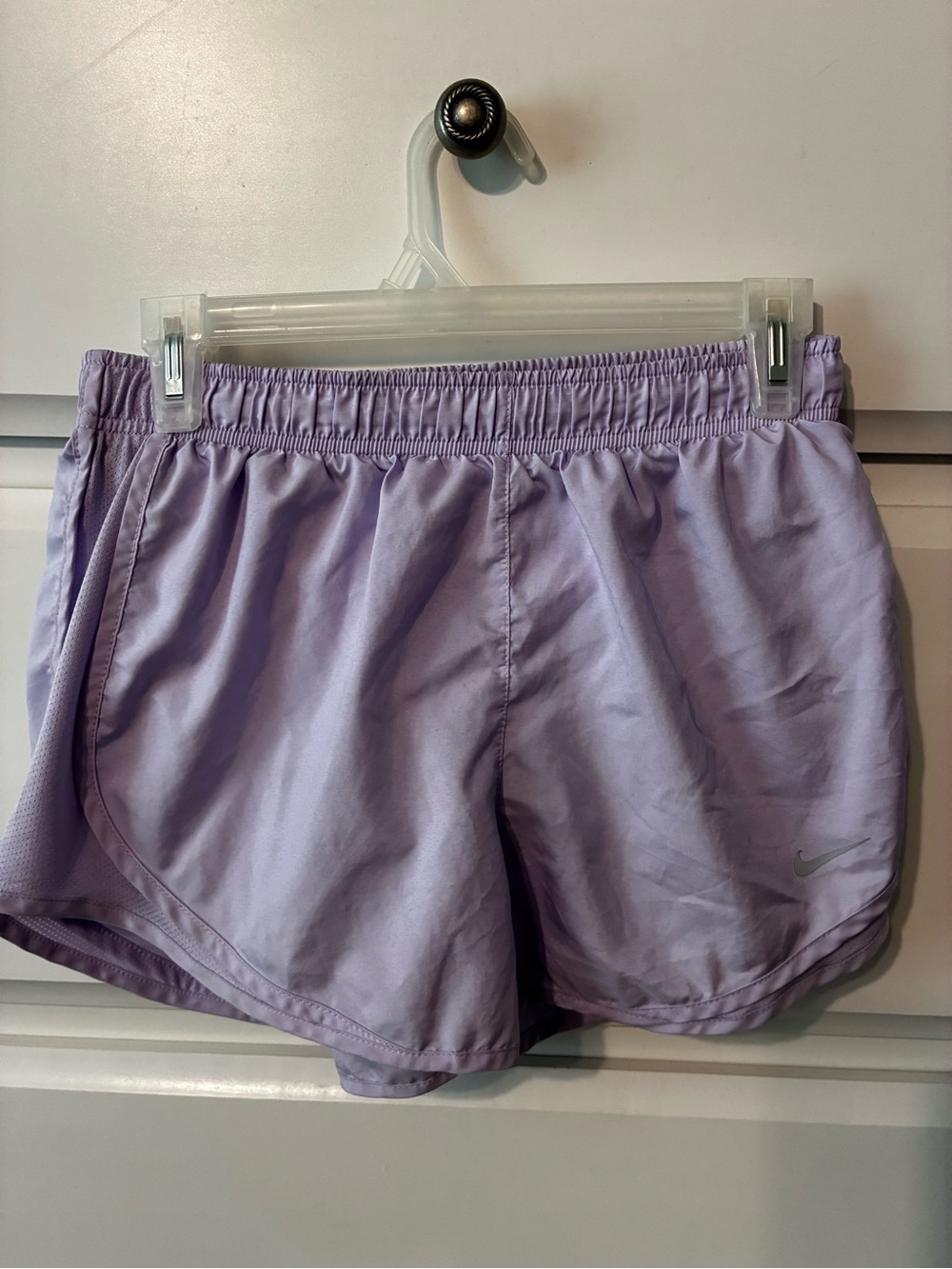 Nike Lavender/Light Purple Women's Athletic Shorts